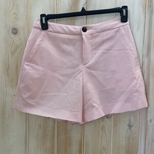 Rag & Bone Wide Leg Light Pink Shorts Lined Size 6